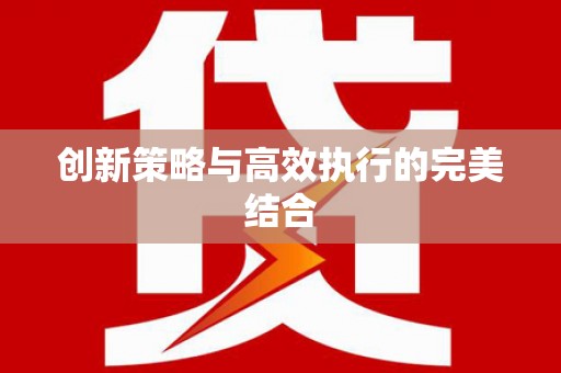 怀化创新策略与高效执行的完美结合